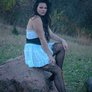 Skylar + Madison White Dress